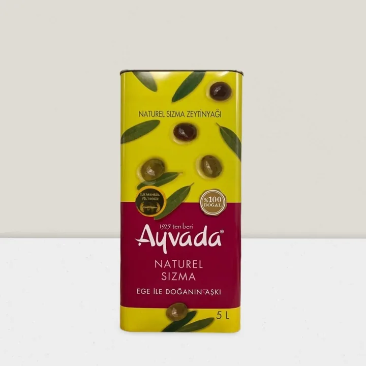 Ayvada İlk Mahsul Filtresiz Erken Hasat Zeytinyağı 5 L