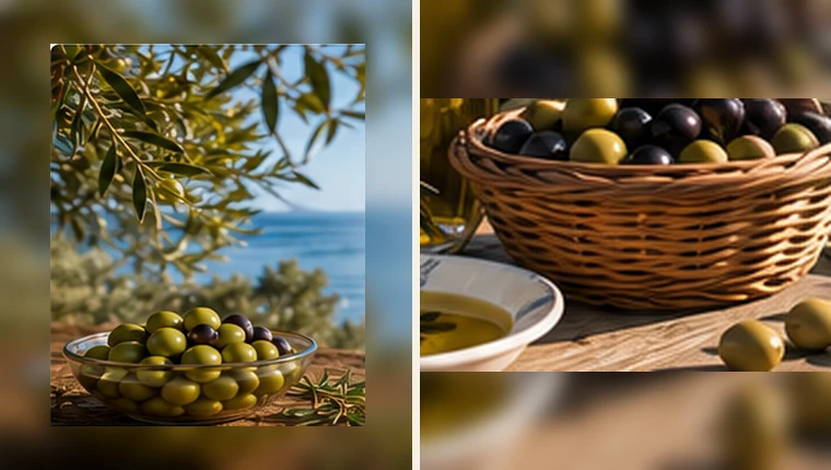 Yeşil zeytin mi siyah zeytin mi karşılaştırması için yeşil ve siyah zeytinler