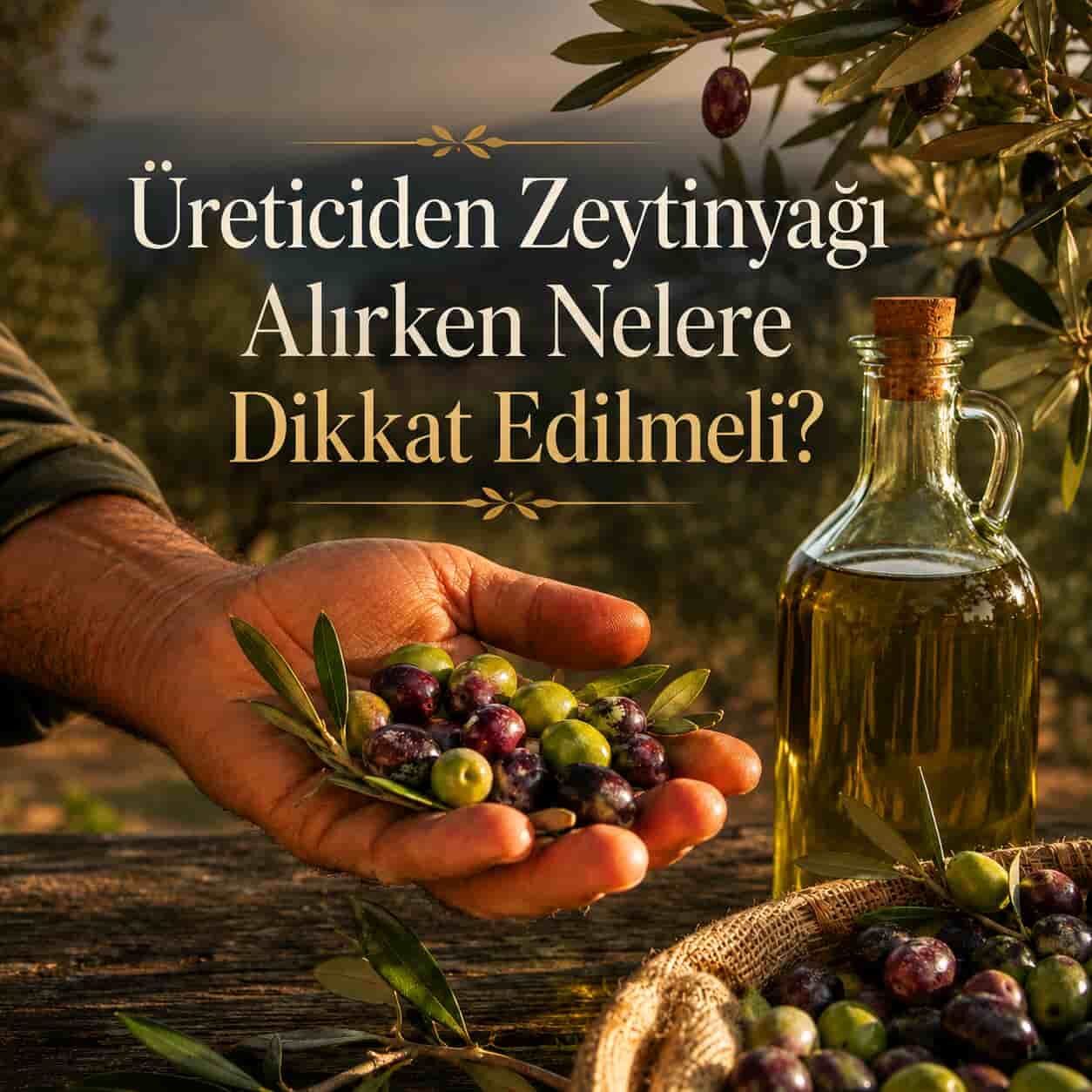  Üreticiden Zeytinyağı Alırken Nelere Dikkat Edilmeli?