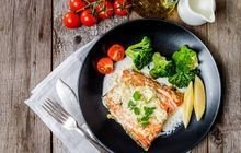 Kremalı ve Limonlu Pratik Somon Tarifi 