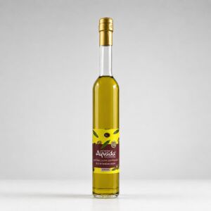 Ayvalık Soğuk Sıkım Natürel Sızma Zeytinyağı 500 ml – Uzun Cam Şişe