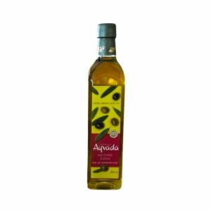 Ayvalık Soğuk Sıkım Natürel Sızma Zeytinyağı 500 ml – Kare Cam Şişe