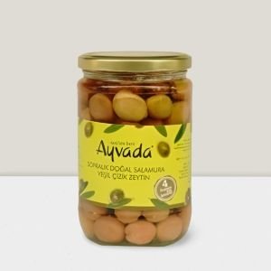 Ayvalık Natürel Yeşil Çizik Zeytin 660 cc