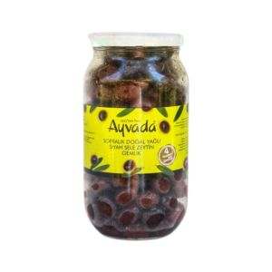 Gemlik Yuvarlama Sele Siyah Zeytin 1000cc