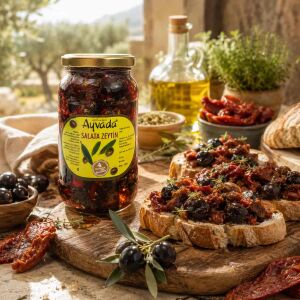 Kuru Domatesli Siyah Zeytin Salatası 370 Gr