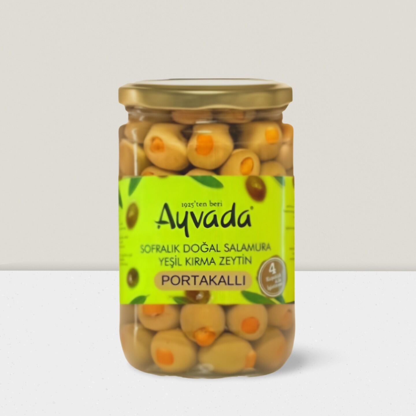 Portakallı Yeşil Zeytin 660 cc
