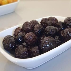 Geleneksel Özel Üretim Kuru Sele Siyah Zeytin 660cc