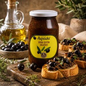 Siyah Zeytin Salatası 370 Gr