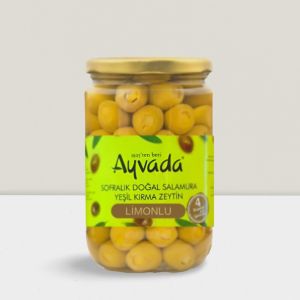 Limonlu Çekirdeksiz Yeşil Zeytin 660 cc