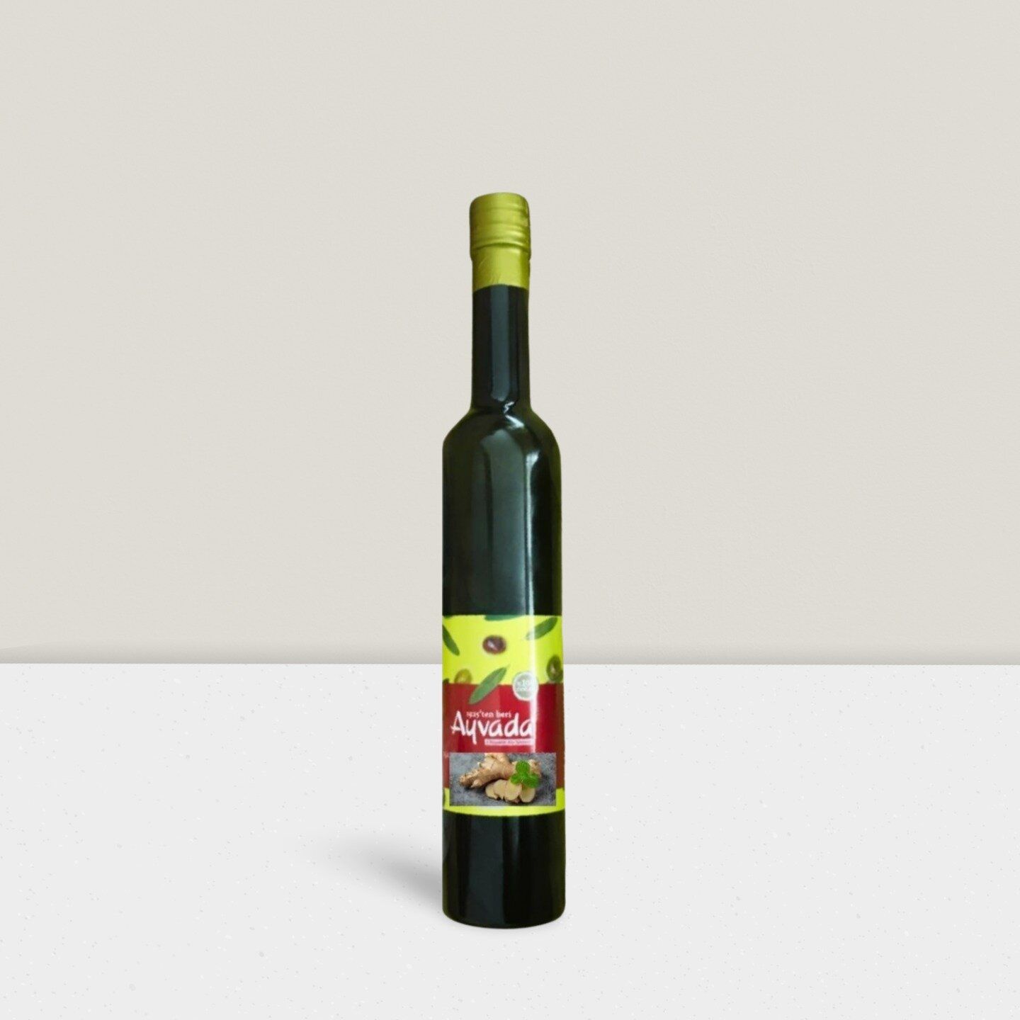 Ayvada nane ve zencefilli zeytinyağı 500 ml cam şişe
