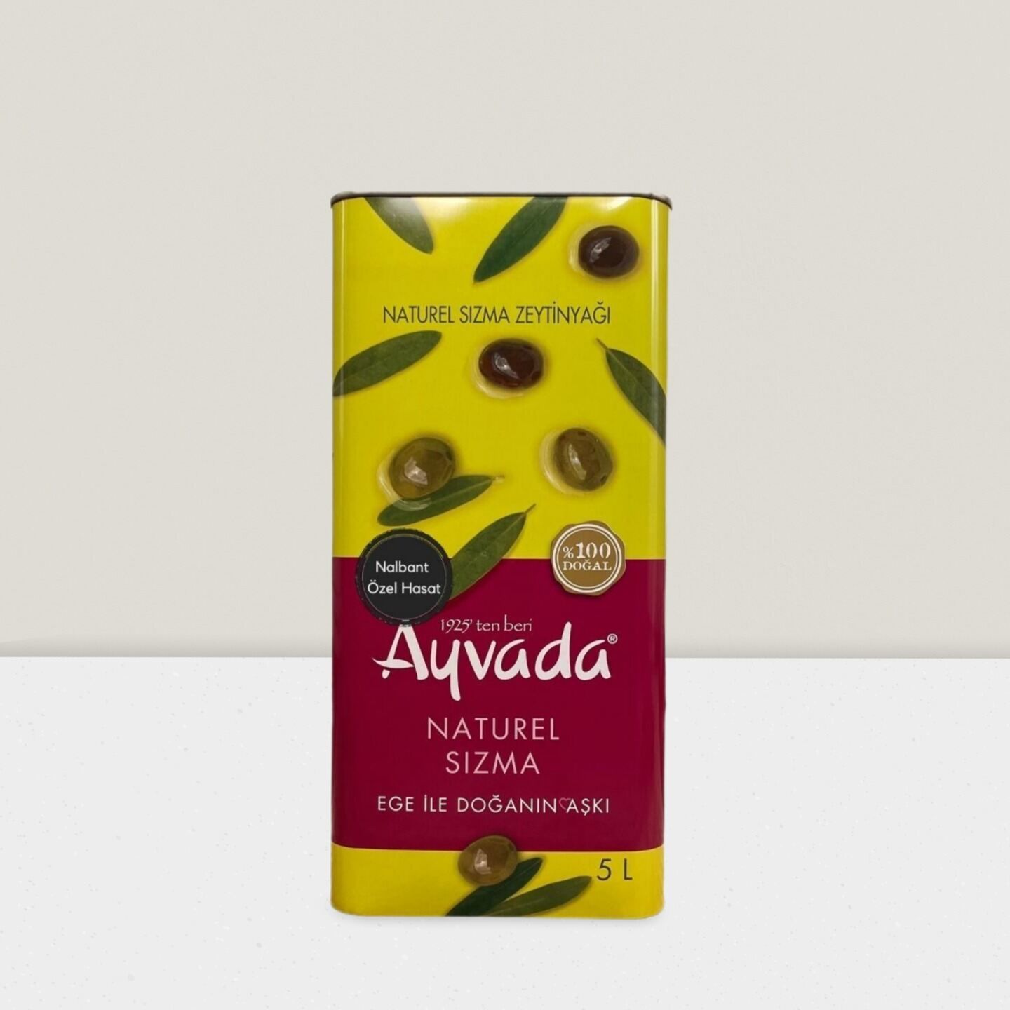 Ayvalık Limitli Özel Erken Hasat Soğuk Sıkım Zeytinyağı 5 Lt