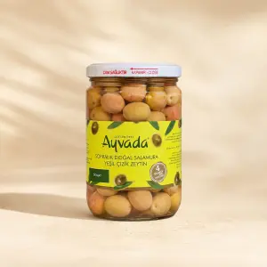 Domat Çizik Yeşil Zeytin 660 cc