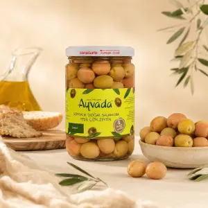 Domat Çizik Yeşil Zeytin 660 cc